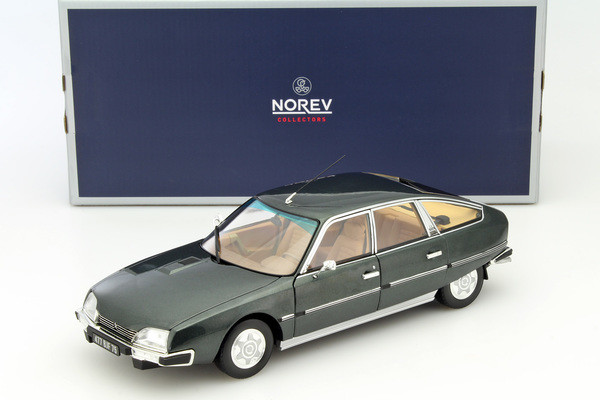 1/18 Norev 1976 Citroen CX 2200 Pallas Vulcain Grey Diecast Car Model
