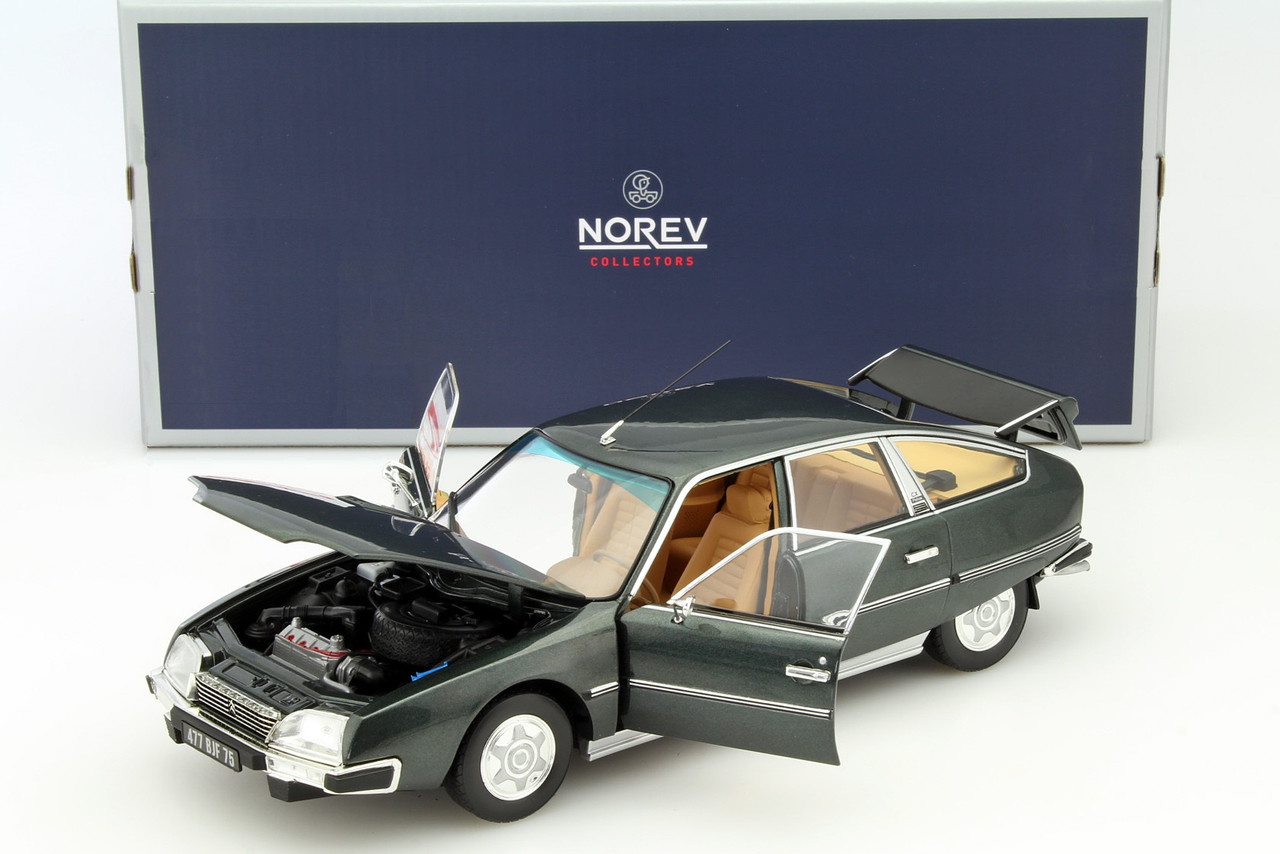 1/18 Norev 1976 Citroen CX 2200 Pallas Vulcain Grey Diecast Car Model