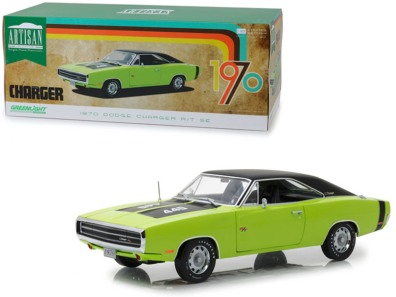 1970 Dodge Charger R/T SE 440 Sublime Green with Black Top and