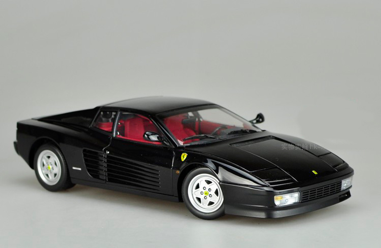 1/18 Kyosho 1989 1990 Ferrari Testarossa (Black) Diecast Car Model 