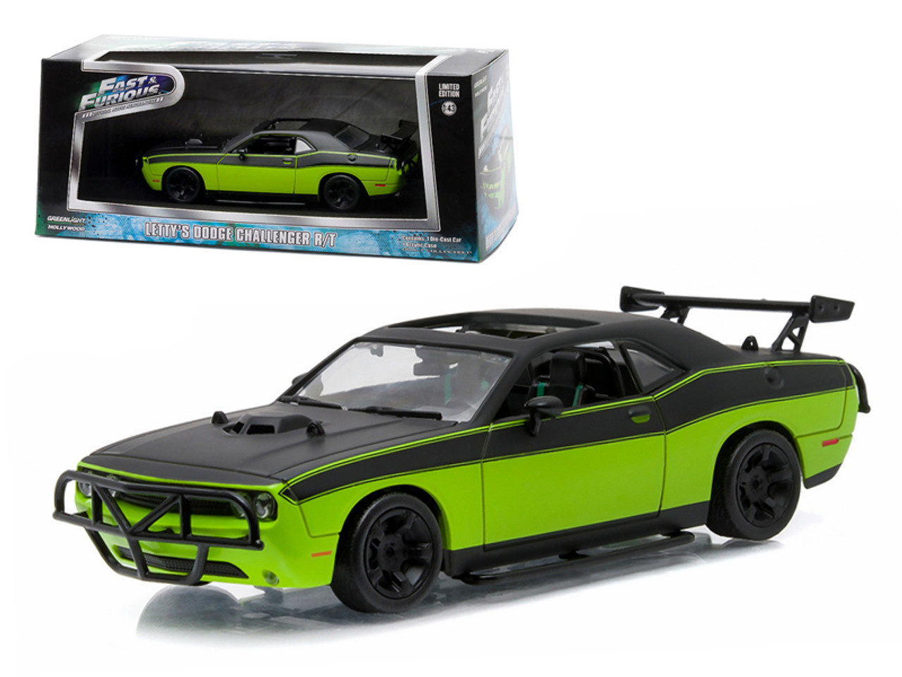 Letty's 2014 Dodge Challenger SRT-8 "Fast and Furious-Fast 7" Movie (2014) 1/43 Diecast Model Car by Greenlight