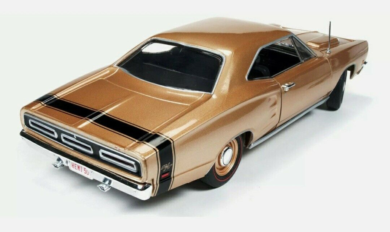 1/18 Auto World 1969 Dodge Coronet R/T Light Bronze Poly HEMI 50th