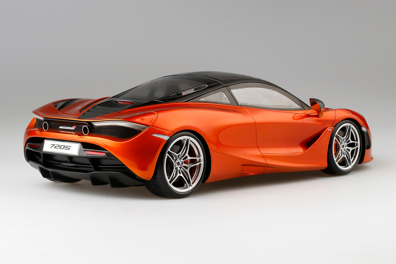 1/12 McLaren 720S Azores Orange Resin Car Model
