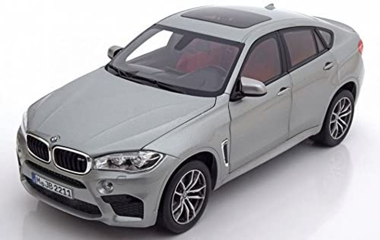 1/18 Dealer Edition BMW X6M X6 M (Silver Grey) F86 (2015-2019) Diecast Car Model
