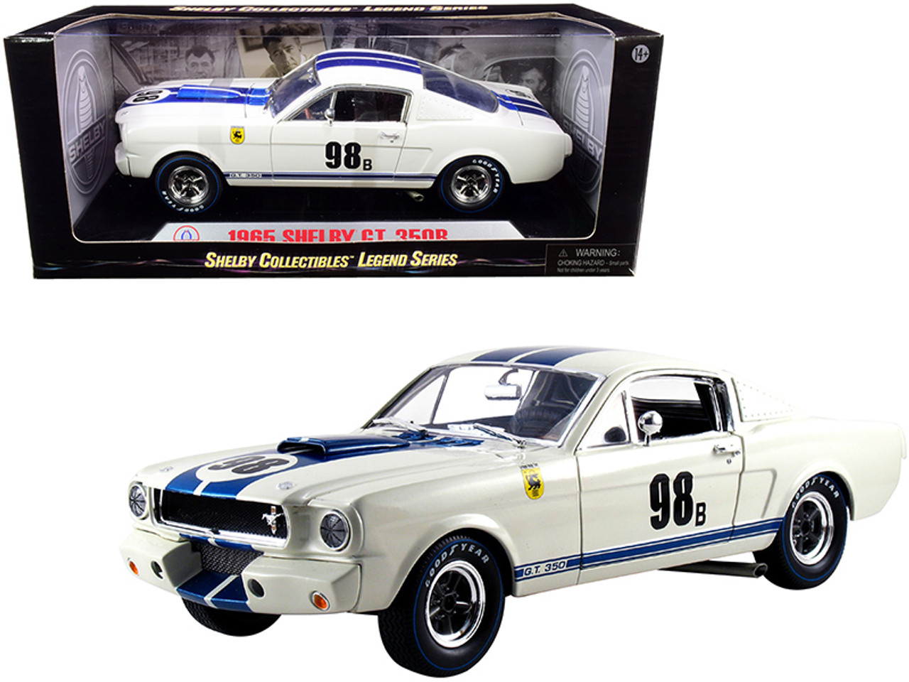 1/18 Shelby Collectibles 1965 Ford Mustang Shelby GT350R