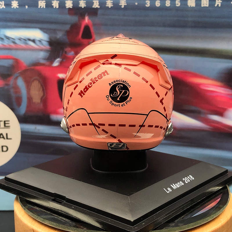 1/5 Spark Pink Pig Kevin Estre Le Mans 2018 Helmet Replica