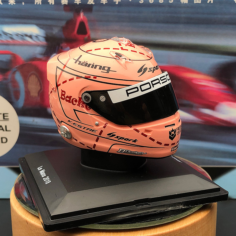 1/5 Spark Pink Pig Kevin Estre Le Mans 2018 Helmet Replica