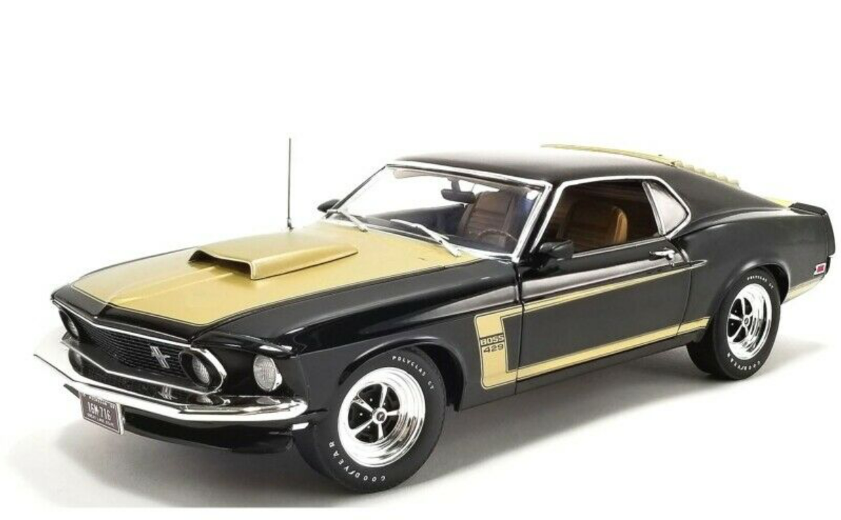 1/18 1969 Ford Mustang Boss 429 Prototype Bunkie Knudsen's 429 Diecast