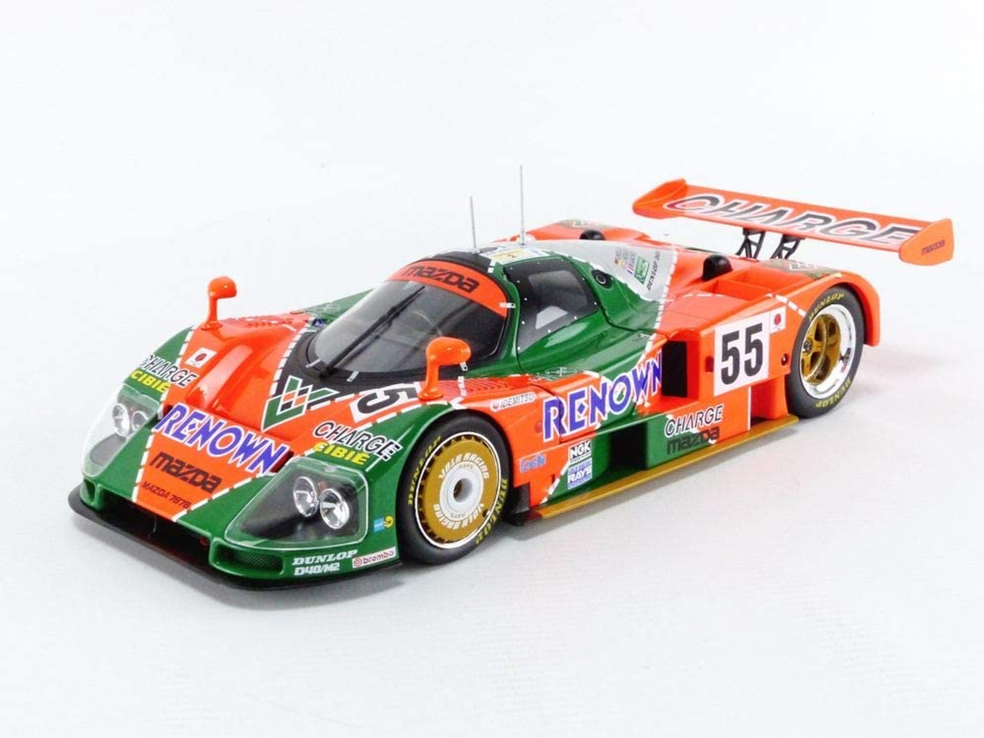 1/18 マツダ787B ルマン1991優勝車 MAZDA CMR製ダイキャスト - おもちゃ