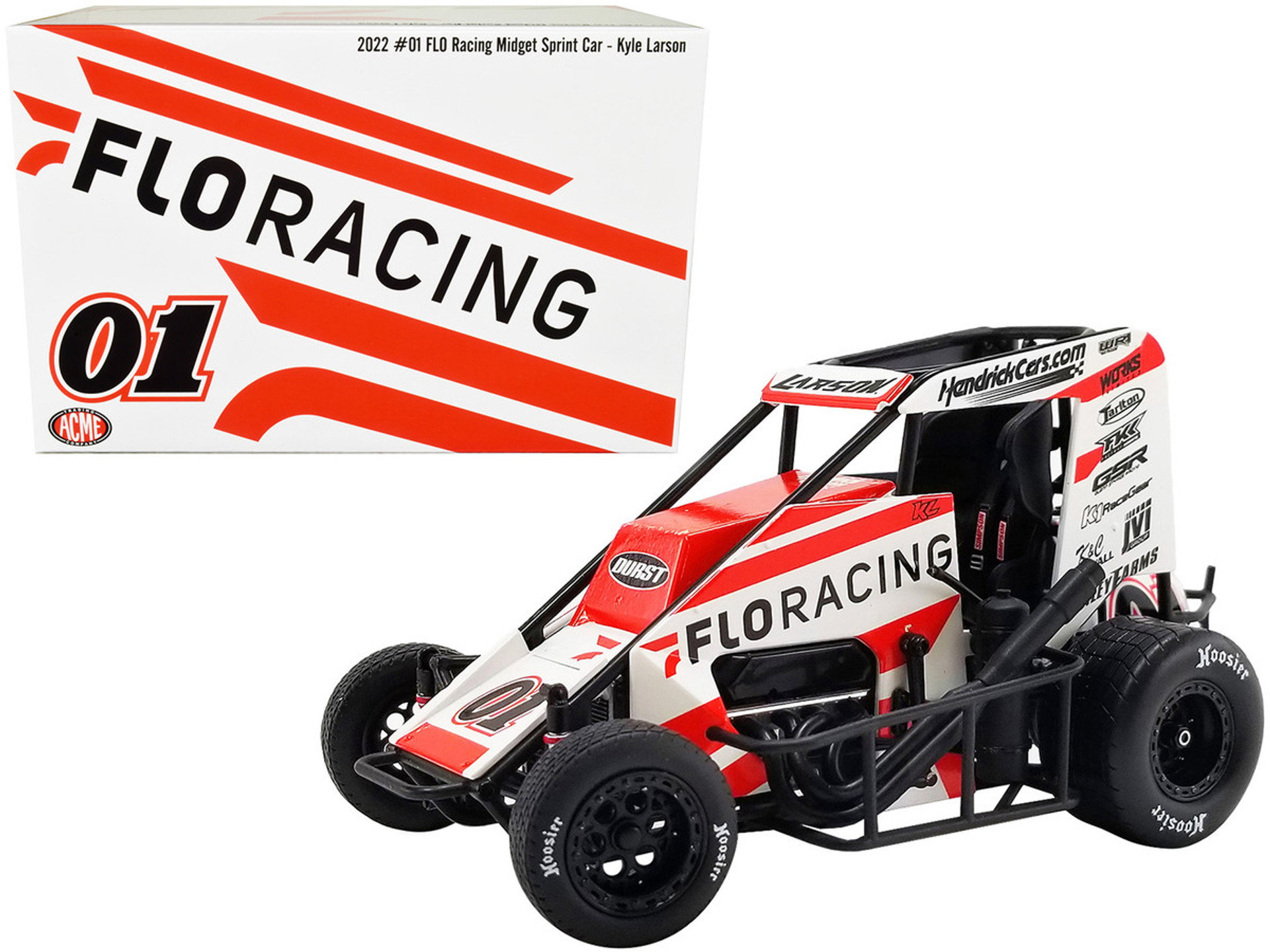 1/18 ACME Midget Sprint Car 01 Kyle Larson "Flo Racing" "USAC BC39 at