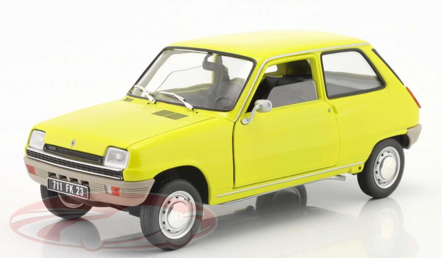 Yellow R5 1/18 Norev 1974 Renault 5 (R5) (Yellow) Car Model - LIVECARMODEL.com