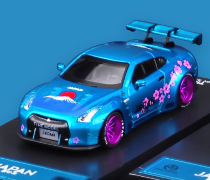 1/64 Nissan GTR GTR R35 LB Wide Body High Tail SAKURA Edition SP