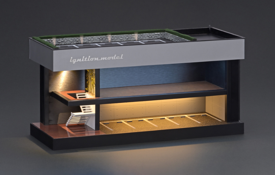1/64 Ignition Models Two Floors Showroom Diorama