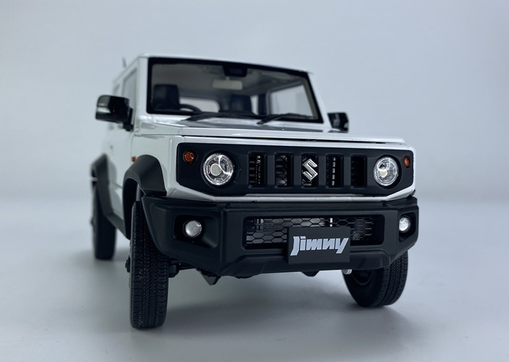 BM CREATIONS 18B0011 1/18 Suzuki Jimny JB74 Bluish Black Pearl 3 LHD Model Car