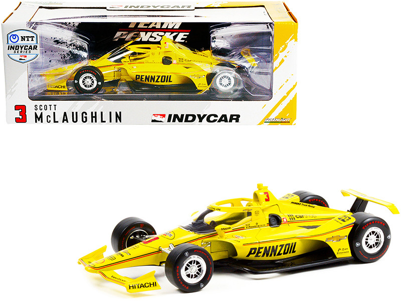 Dallara IndyCar 3 Scott McLaughlin "Pennzoil" Team Penske "NTT IndyCar