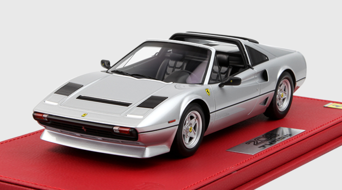BEST MODEL Ferrari 208 GTS Turbo Cabriolet Jaune 1983 - Miniature 1/43 (Prévente)