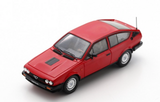 1/43: SPARK MODÈLE S9047 ALFA ROMEO GTV6 1980 ROUGE Modele 1 43
