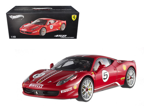 Ferrari 458 Italia Challenge Red #5 Elite Edition Limited Edition