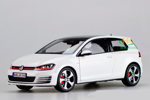 1/18　フォルクスワーゲン　ゴルフ７　GTI　ホワイト　ディーラー正規品 1/18 Dealer Edition Volkswagen VW Golf GTI 7th Generation (White