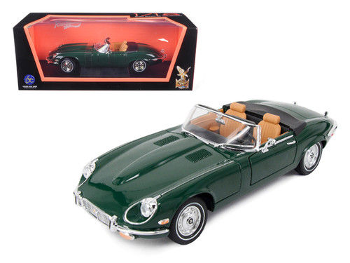 1/18 Road Signature 1971 Jaguar E Type (Green) Diecast Car Model