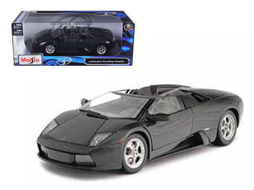 Lamborghini Murcielago Roadster Black 1/18 Diecast Model Car by
