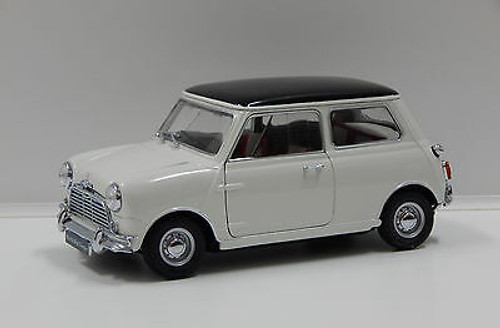 1/18 Kyosho MORRIS MINI Cooper-S Mk-1 1275S (White) Diecast Car