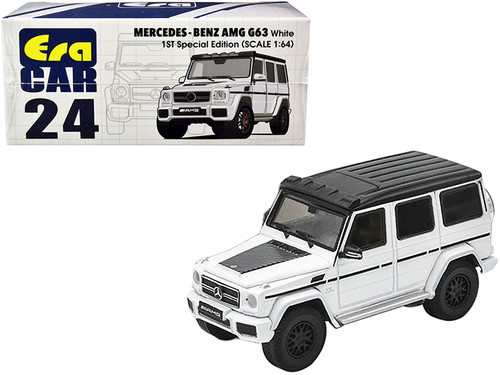 Mercedes Benz AMG G63 White with Black Top 1st Special Edition 1