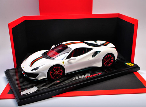 1/18 BBR Maserati MC20 2020 (Bianco Audace White with Carbon Roof