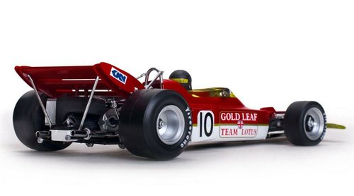 1/18 Quartzo- Lotus Classic Grand Prix - Team Lotus Type 72C - #10 Jochen Rindt - 1970 Dutch GP Winner (red) Diecast Car Model