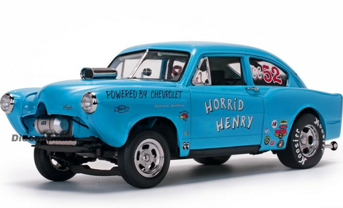 1/18 Kaiser Henry J Gasser - "HORRiD HENRY" (Blue) Diecast Car Model