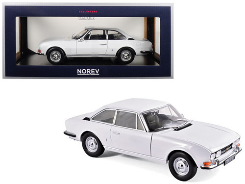 1/18 Norev 1969 Peugeot 504 Coupe (Black) Car Model