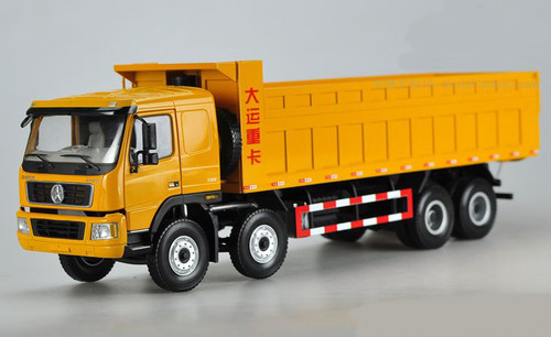Dealer Edition 1/24 SHACMAN F3000 Dump Truck (Yellow