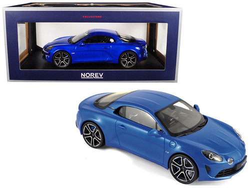 2017 Renault A110 Alpine Blue 1/18 Diecast Model Car by Norev