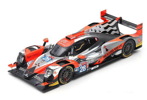 1/18 Spark ORECA 07 - Gibson No.28 TDS Racing 3rd LMP2 class 24H Le Mans 2019 F. Perrodo - M. Vaxivière - L. Duval Car Model