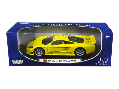 2003 Honda Accord Custom Tuner Yellow 1/18 Diecast Model Car by