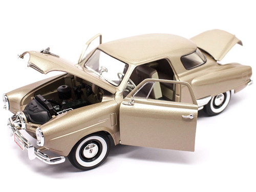 ロードシグネチャー 1/18 1958 スチュードベーカー・ゴールデン・ホーク Road Signature 1958 Studebaker Golden Hawk Blue 1/18 Workable