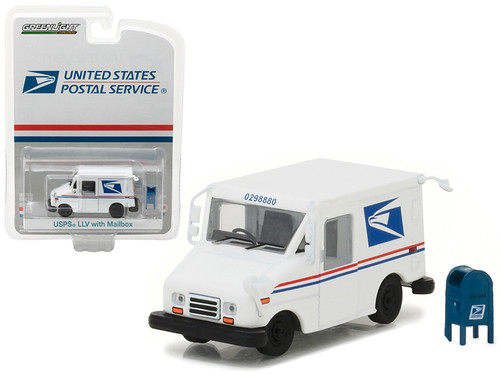Details about   Mini-Lindy 1960's US Mail Carrier Delivery Truck with Box Green 