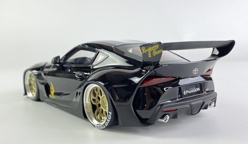 1/18 Top Speed Pandem Rocket Bunny Toyota GR Supra V1.0 (Black) Resin Car Model