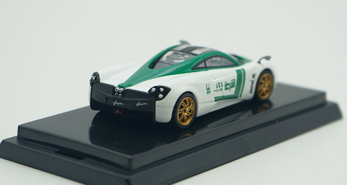 1/64 Pagani Huayra Dubai Police Edition Diecast Car Model