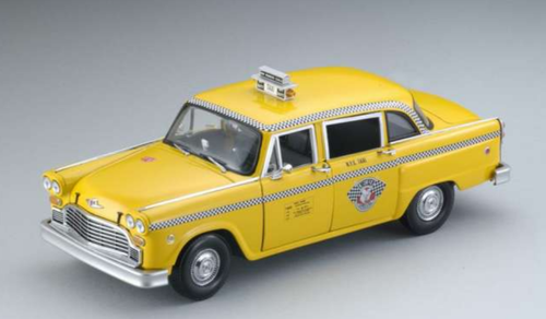 1/18 1981 Checker A11 - New York Cab Diecast Car Model