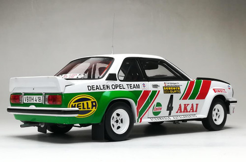 1/18 Opel Ascona 400 - #4  J-O.Kristiansen/F.Hartwigsen - International Sachs Winter Rally 1981 Diecast Car Model