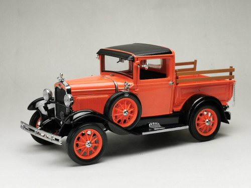 1/18 Sunstar 1931 Ford Model A Pickup (Pegex Orange) Diecast Car Model