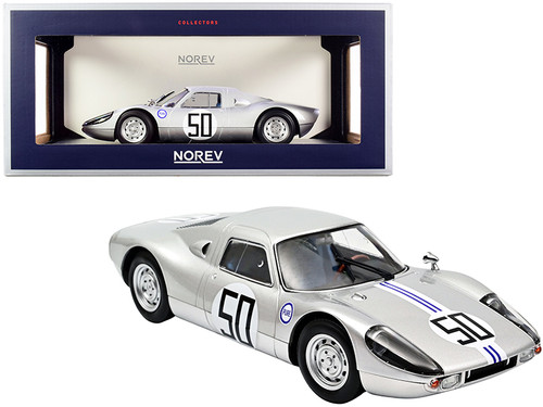 1964 Porsche Carrera 904 GTS Blue 1/18 Diecast Model Car by Norev