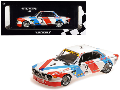 1/18 Minichamps BMW 3.0 CSL - BMW LUIGI - PELTIER/XHENCEVAL