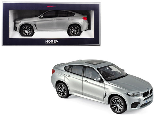 1/18 Norev BMW X6 M X6M F86 (Silver Metallic) Diecast Car Model