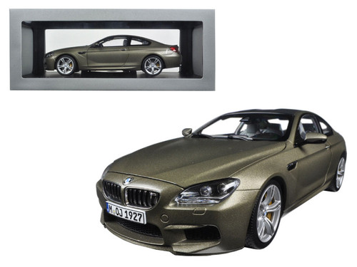 BMW M6 F13M Coupe Frozen Bronze 1/18 Diecast Model Car by