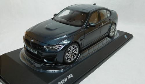 1/18 Dealer Edition 2015-2018 BMW M3 Competition F80 (Mineral Grey) Diecast Car Model