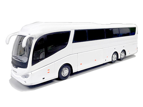 1/50 Cararama Scania Irizar Pb Coach Bus (Grey) Diecast Car Model