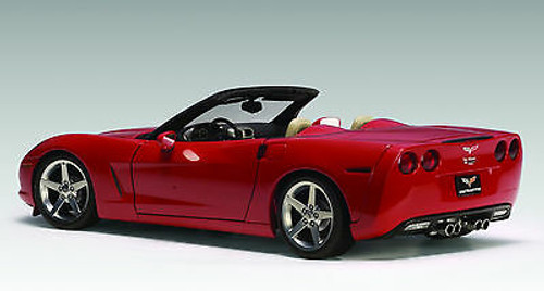 1/18 AUTOart Chevrolet Corvette C6 Convertible (Red) Diecast Car Model