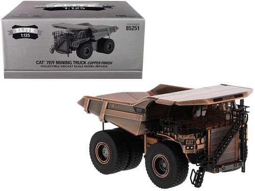 CAT Caterpillar 797F Mining Truck Copper Finish 